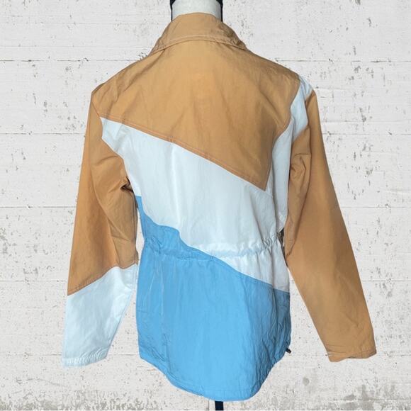 NWT Women's Urban Outfitters Austen Colorblock Windbreaker Jacket Size XS - Picture 6 of 14